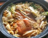 鮭と白菜の♡あったか♡味噌鍋作り方5写真