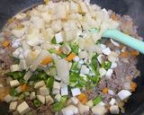 シャキシャキ蓮根ミートソース作り方6写真