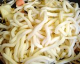 じゃがいもの焼きうどん作り方3写真