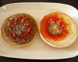 持ち帰りバーガーでトマトチーズバーガー作り方3写真