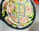 ミルフィーユ鍋チーズカレー味作り方2写真