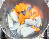 鶏肉と蕪とブロッコリーのミルクスープ作り方3写真