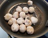 揚げずに15分！黒酢肉団子作り方4写真