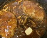 簡単で本格派！絶品★煮込みハンバーグ作り方6写真