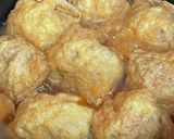 ご飯がススム油揚げの肉詰め♡作り方6写真