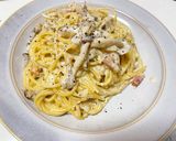 豆乳を使ったキノコクリームパスタ作り方7写真