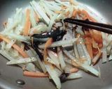 じゃがいもと人参の味噌きんぴら作り方2写真