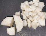 柿と味噌で?!簡単大根サラダ作り方1写真