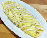瓶の鶏そぼろで簡単！納豆そぼろオムレツ！作り方5写真