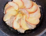 オートミールで作るりんごのパンケーキ作り方7写真