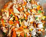 水無し野菜ジュースで煮込む濃くカレー作り方5写真