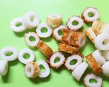 大根ほうれん草竹輪のオーロラソースサラダ作り方3写真