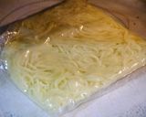 簡単！カレー焼きそばクリーミー作り方1写真