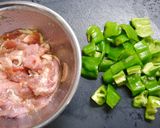 簡単！肉ピーマンの生姜焼き作り方1写真