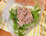 ポン酢でさっぱり！ツナと水菜の混ぜご飯作り方7写真