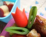 簡単ウインナーでチューリップ♪キャラ弁作り方5写真