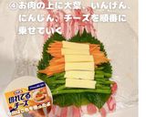 クリスマスカラーの野菜の肉まき作り方4写真