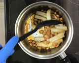 【式根島給食】いかの豆かりんとう作り方10写真
