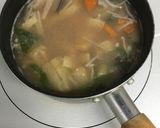 【おひとりさま用】具沢山のお味噌汁作り方4写真