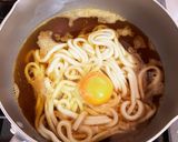 簡単卵あんカレーうどん作り方2写真