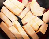 炊飯器で美味しい・蒸しさつまいも作り方1写真