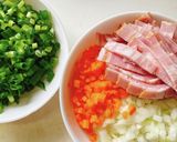 簡単！時短！うちのチャーハン☆作り方1写真