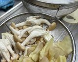 シラミミ(きのこ)の煮物作り方1写真