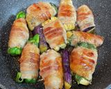 子どもが大好き！野菜の肉巻き♡作り方7写真