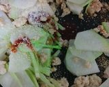 コールラビの炒め物作り方4写真