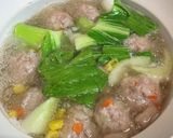 簡単肉団子スープ♡作り方6写真