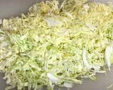 キャベツのバター炒め作り方1写真