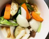 レンジ肉無豆腐きな粉梅生姜焼き味野菜炒め作り方14写真