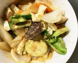 レンジ肉無豆腐きな粉梅生姜焼き味野菜炒め作り方15写真