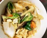 レンジ肉無豆腐きな粉梅生姜焼き味野菜炒め作り方17写真