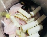 手羽先で参鶏湯★圧力鍋★手羽スープ作り方4写真