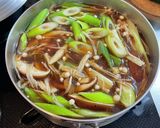 鶏きのこせいろ蕎麦作り方2写真