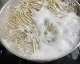 鶏きのこせいろ蕎麦作り方3写真