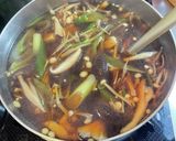 鶏きのこせいろ蕎麦作り方4写真