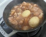 放置飯★ルーロー飯作り方4写真