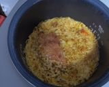 ファミチキカップヌードルカレー炊き込み飯作り方4写真