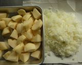 鶏肉とじゃが芋のスパイスカレー作り方1写真