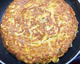 #アヒージョの残りでキッシュ風卵焼き作り方7写真