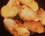 フランスパンフレンチトーストで朝パン♪作り方5写真