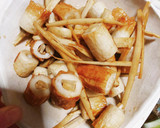 ごぼうとちくわのコロコロ焼き作り方5写真