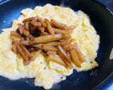 【オムレツ】具材はじゃがいもソース炒め作り方8写真