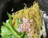 釜揚げ小海老で醤油焼きそば作り方3写真