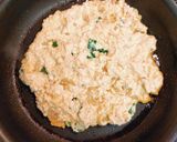 豆腐で作る◎キムチーズチヂミ◎ヘルシー作り方3写真
