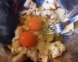 【ダイエット】バナナと卵のパンケーキ作り方2写真