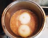 簡単☆まるごと新たまねぎの香り水スープ作り方4写真