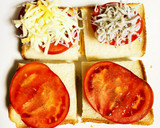 しらすとトマトとチーズのトースト作り方4写真
